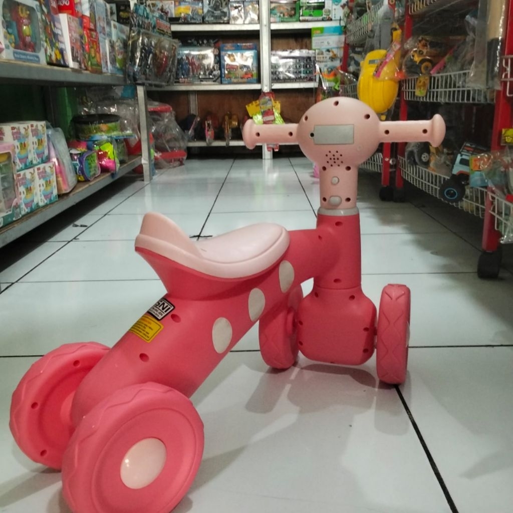 Mainan Anak ICJ Toys Sepeda Roda 4 Dorong Exotic | MK 160