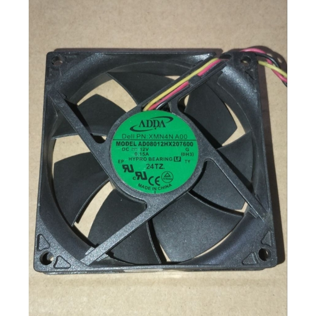 KIPAS FAN 3PIN 8X8 12V 015A T 2CM BEKAS