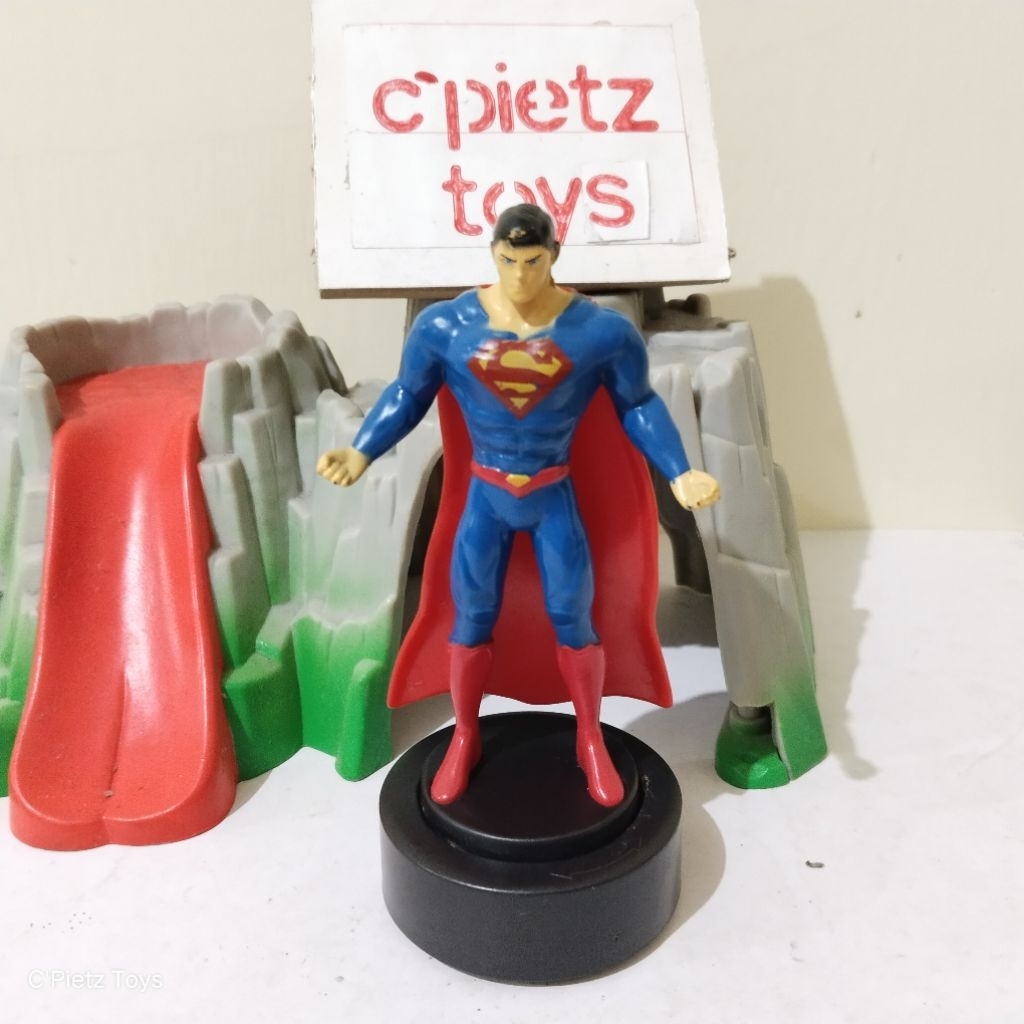 Figure DC Comics Superman in Black Base Series (Second/Preloved)