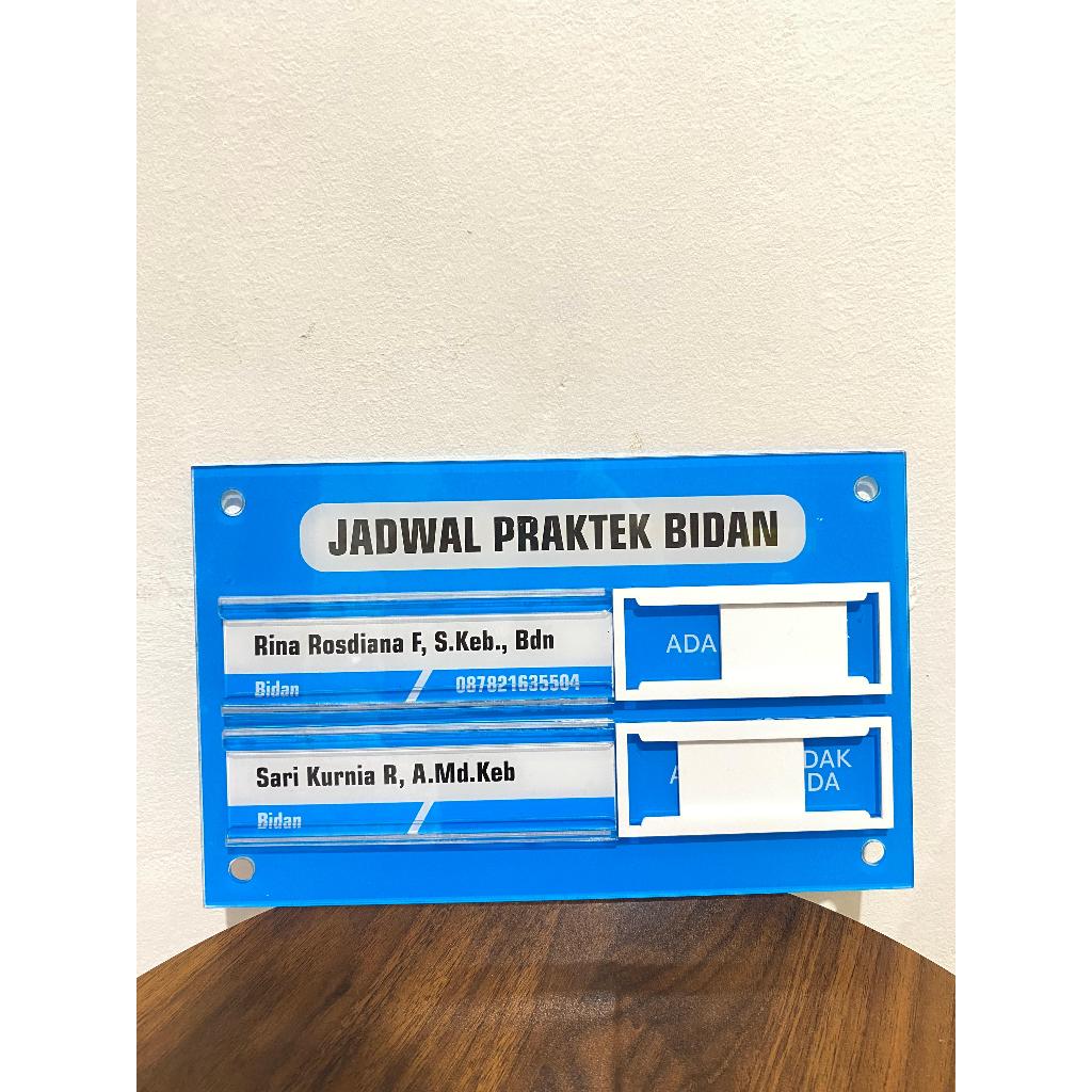 Informasi Dokter, Informasi Petugas Hari Ini, Jadwal Dokter, Jadwal Petugas