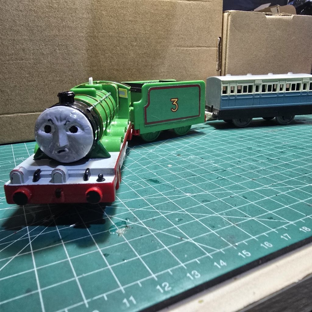 Plarail Tomy Thomas & Friends Angry Henry (Custom)
