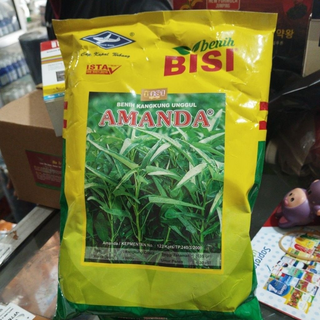 benih kangkung unggul AMANDA kemasan 1 kg
