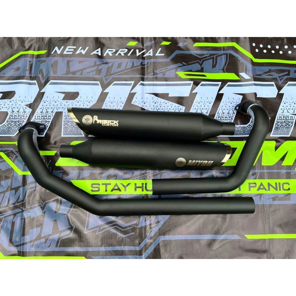 Knalpot Morbidelli C252V KANAN KIRI  Knalpot Morbidelli 252 Knalpot Benda Morbidelli 250