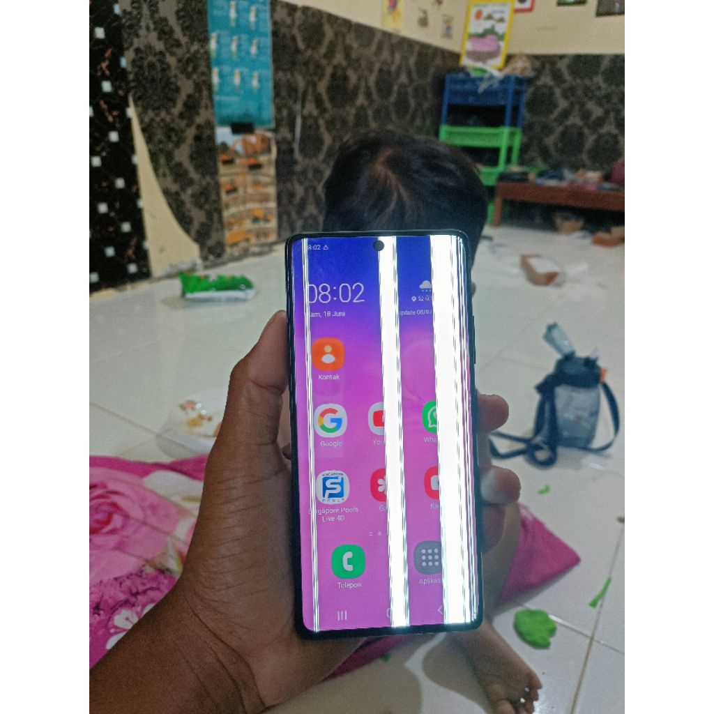 SAMSUNG S10LITE 8/128 minus lcd