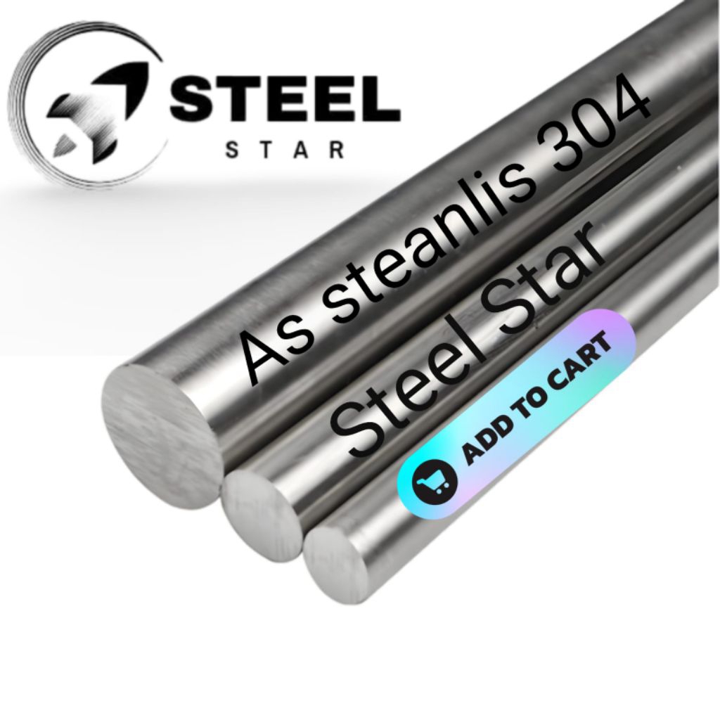 AS STAINLESS STEEL 304 - DIAMETER 4MM X 1000MM