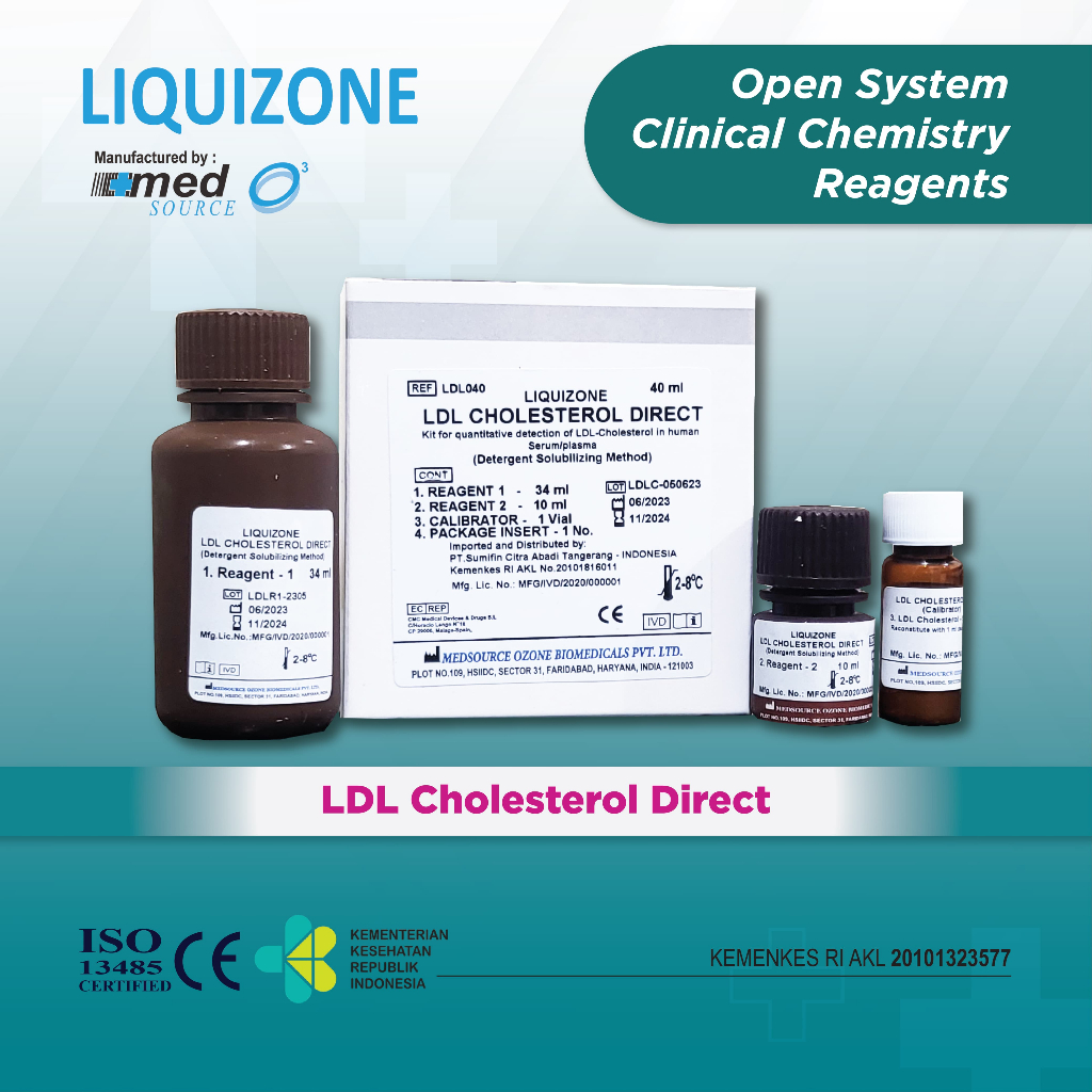 Liquizone - Reagen Kimia Cholesterol LDL Direct 40 ml