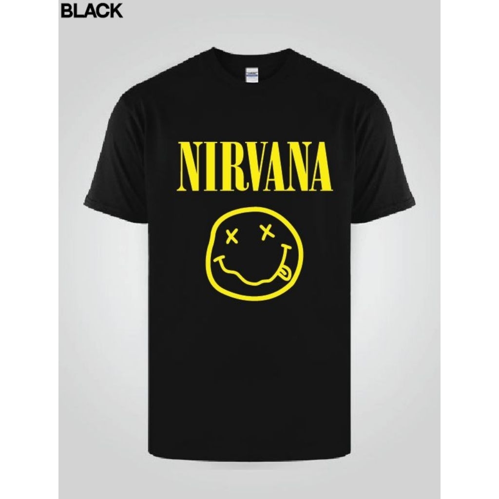 Nirvana - Smiley Face T-shirt