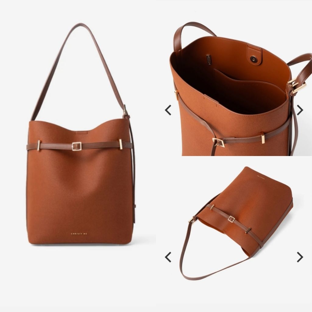 TAS Selempang Wanita / HOBO BAG Anora Bucket By Christy Ng