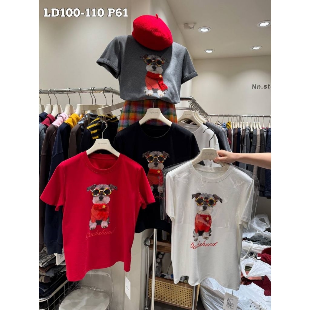 MIKIEE_MINIEE Kaos branded BKK / tshirt oversize cowok cewek