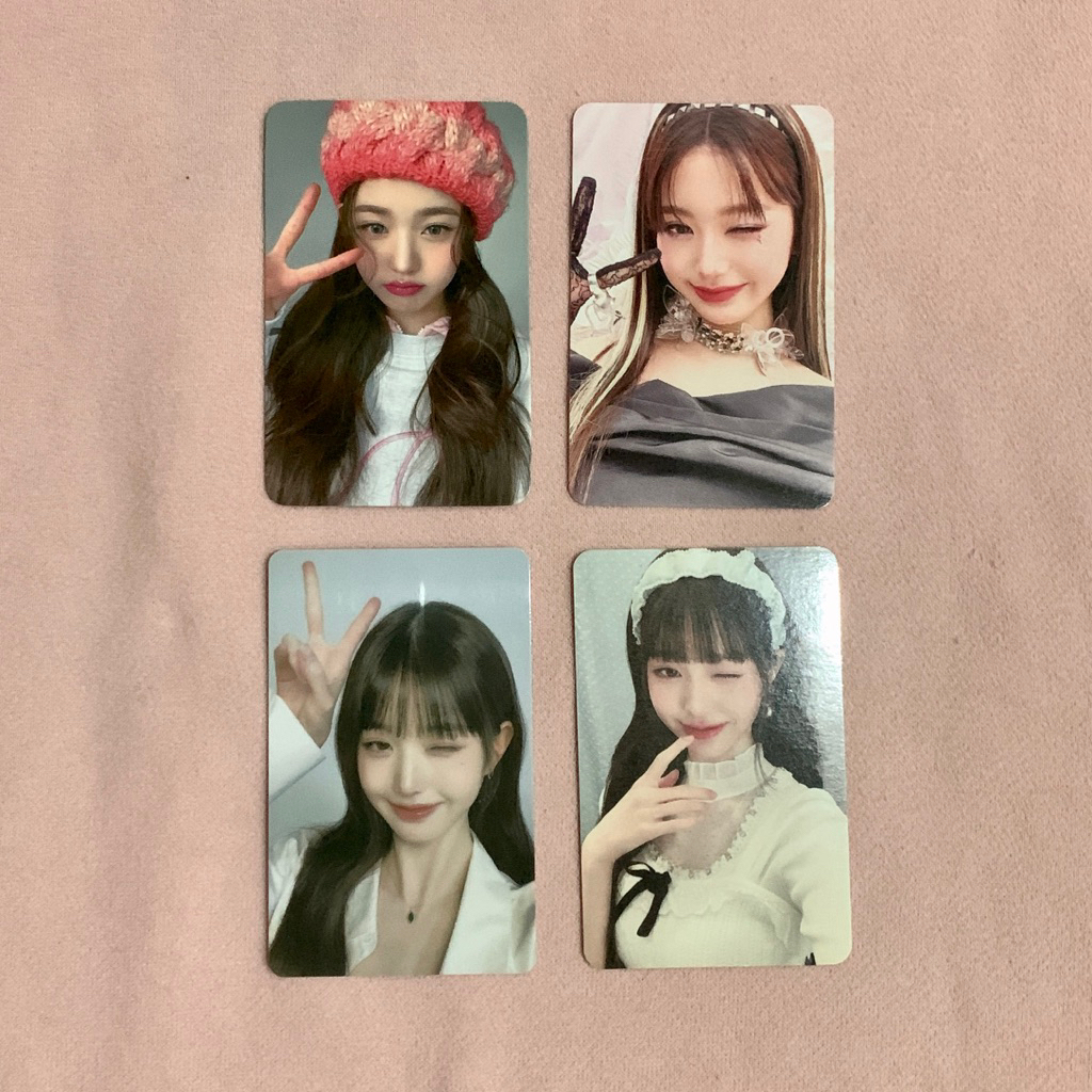 [OFFICIAL] WONYOUNG IVE PHOTOCARD WONY PAPA JOHN JOHNS PIZZA COLLABS COLLABORATION AD COLLAB PEACE S