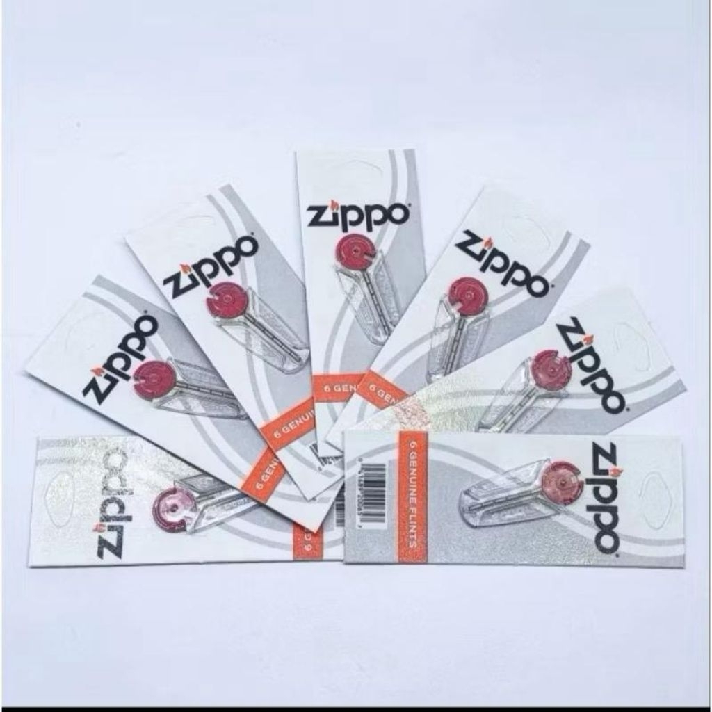 Batu zippo presh original dus putih / hitam