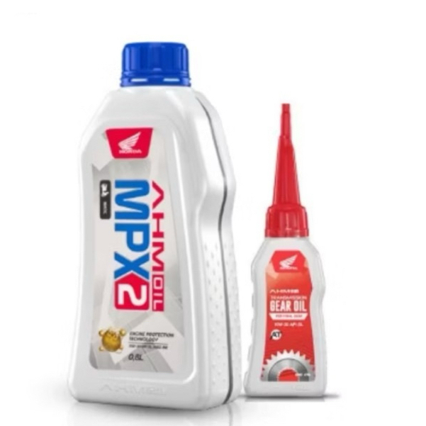 Oli mpx2 mpx 2 800ml + oli gardan gear honda oli mpx2 matic oli mesin motor honda matic mpx2 mpx 2
