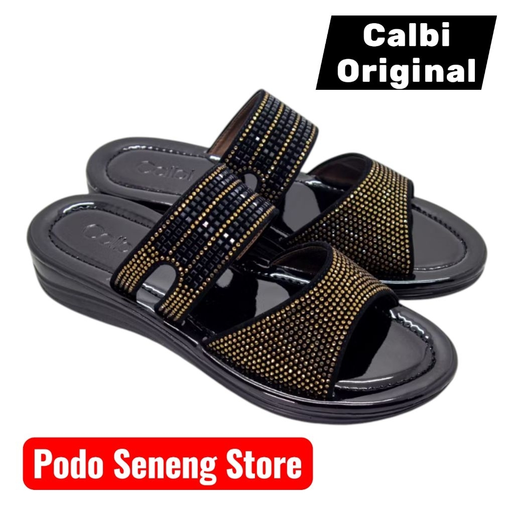 SANDAL CALBI TEPLEK EMPUK TERBARU