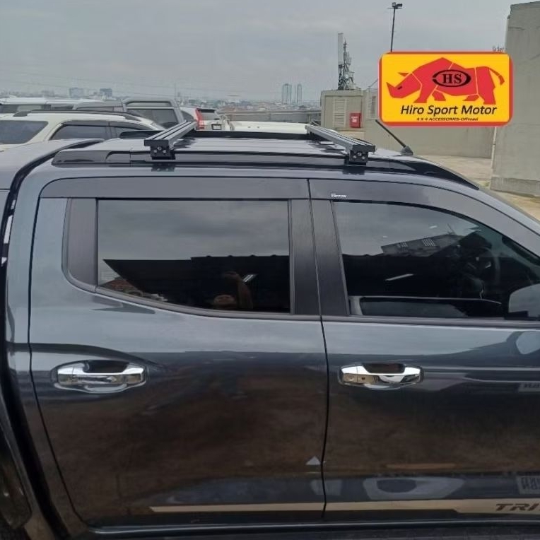 paket roof rack cross bar + roof rail triton 2025 2026