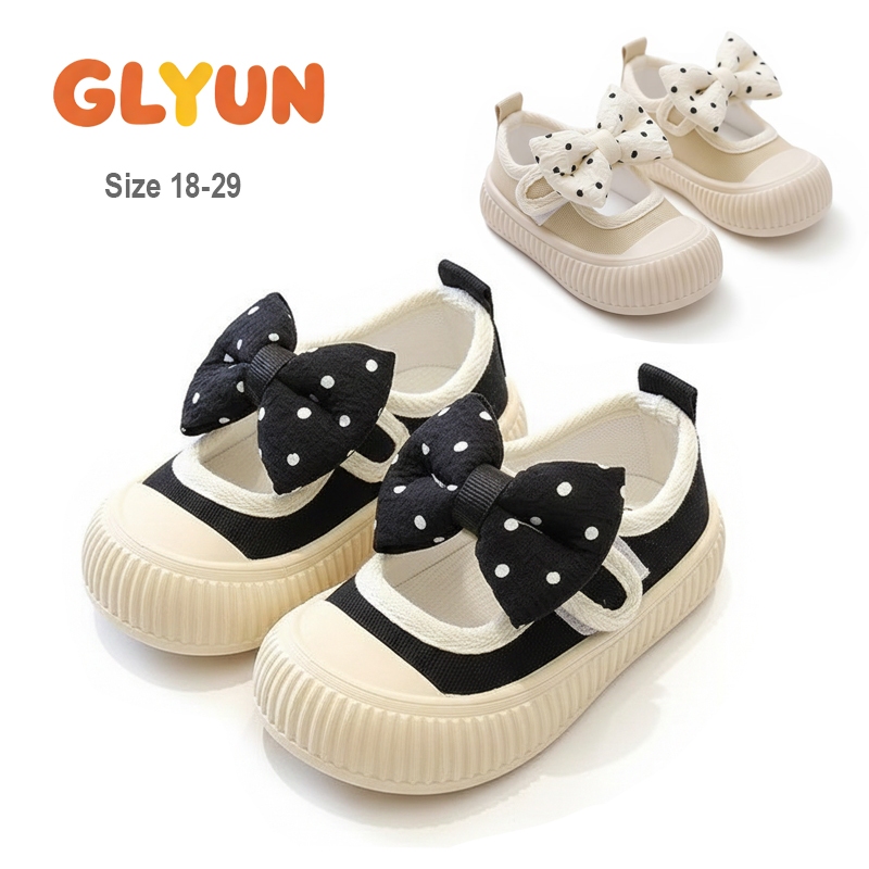 Sepatu Anak Perempuan- Sneakers Rajut, Slip-On, Balet Kanvas - Casual Import