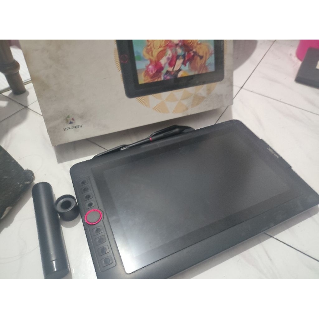xp pen pro display tablet 13.3 second