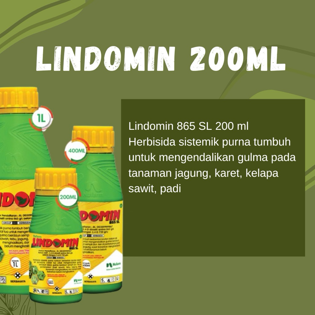 HERBISIDA LINDOMIN 200ML