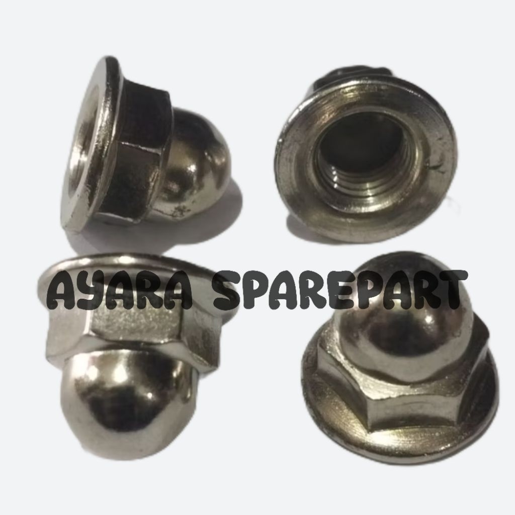 Mur Flange Nut Flange M10 Kunci 14