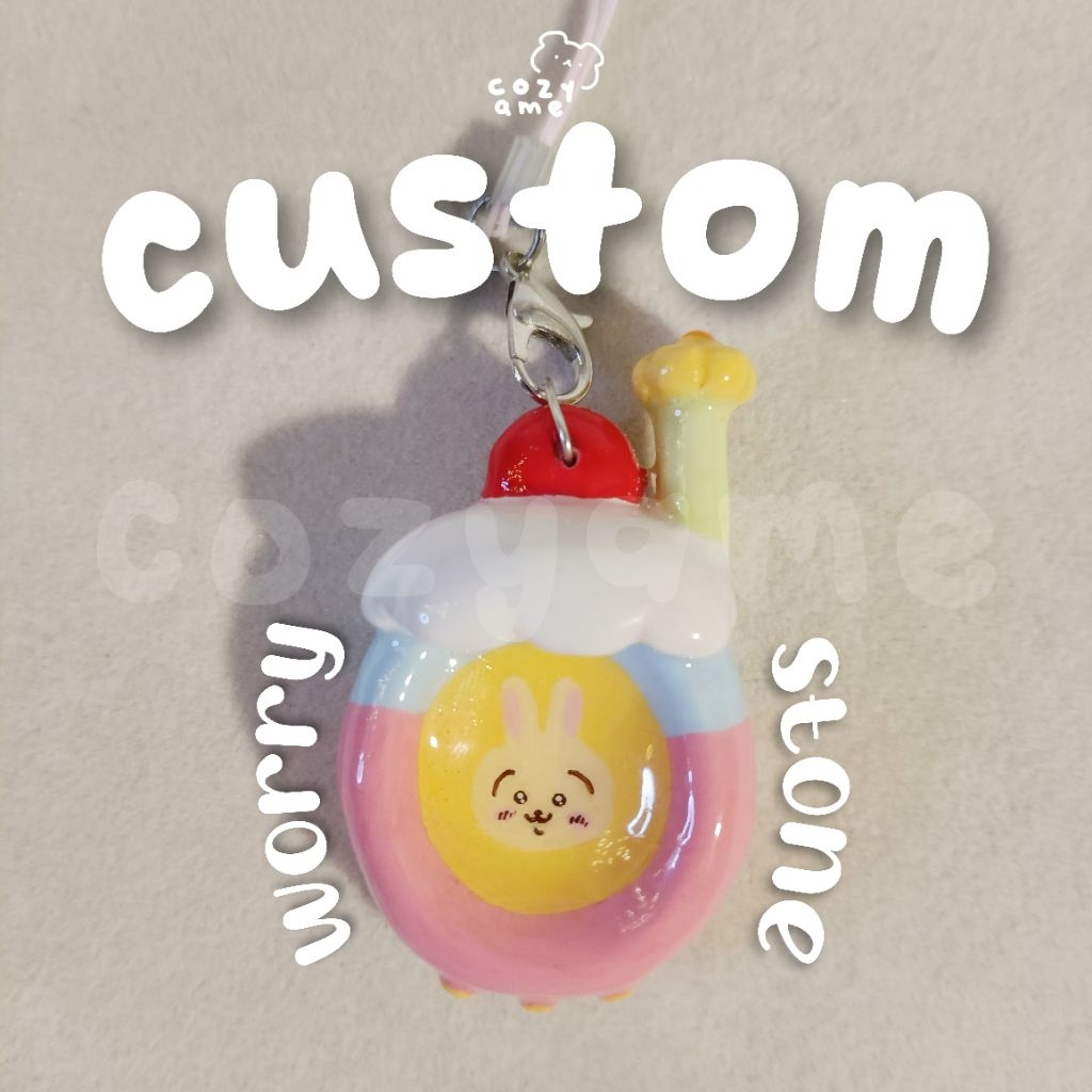 Worry Stone Custom Clay / Custom worry stone / worry stones