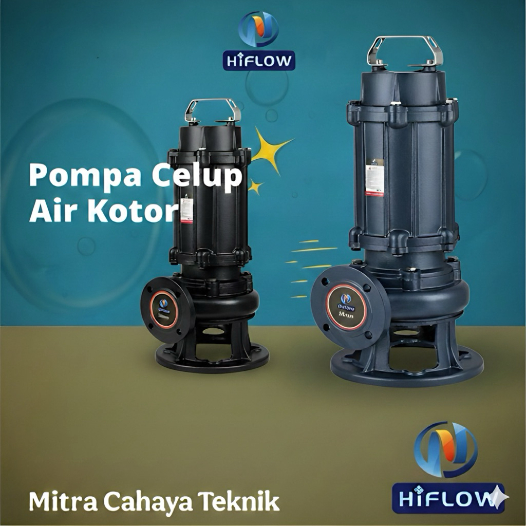 Mesin Pompa Air Celup 2” 4Hp 3kw Sewage Pump Pompa Air limbah 3Phase