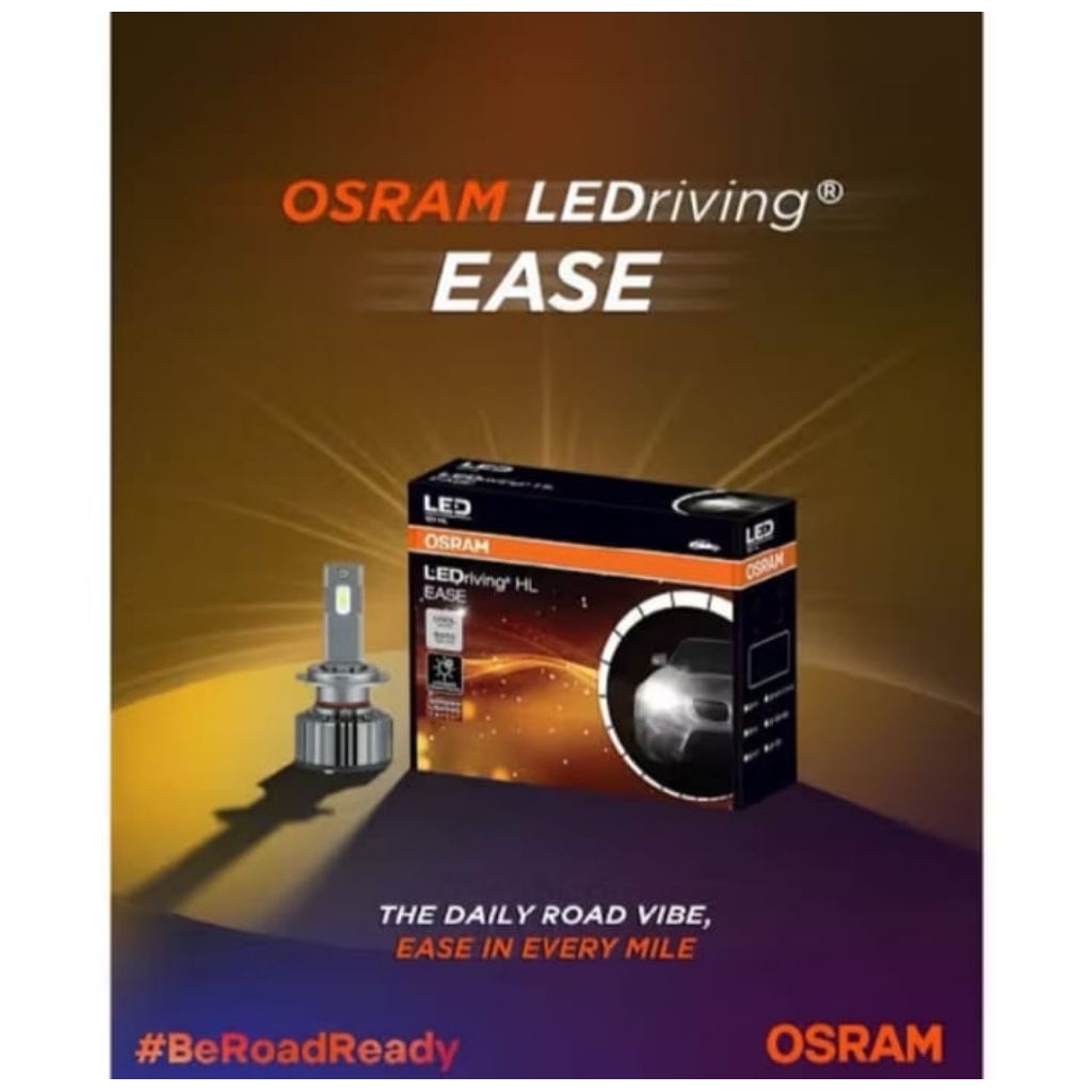 BOHLAM OSRAM LED DRIVING EASE ORIGINAL H4 H8 H11 H16 12V - LAMPU MOBIL