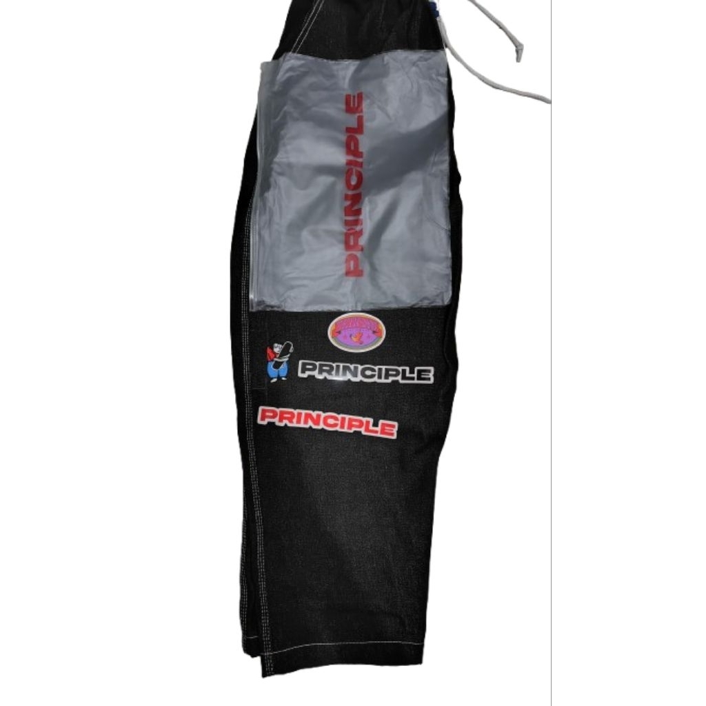 prince pants RAW black denim -Principle