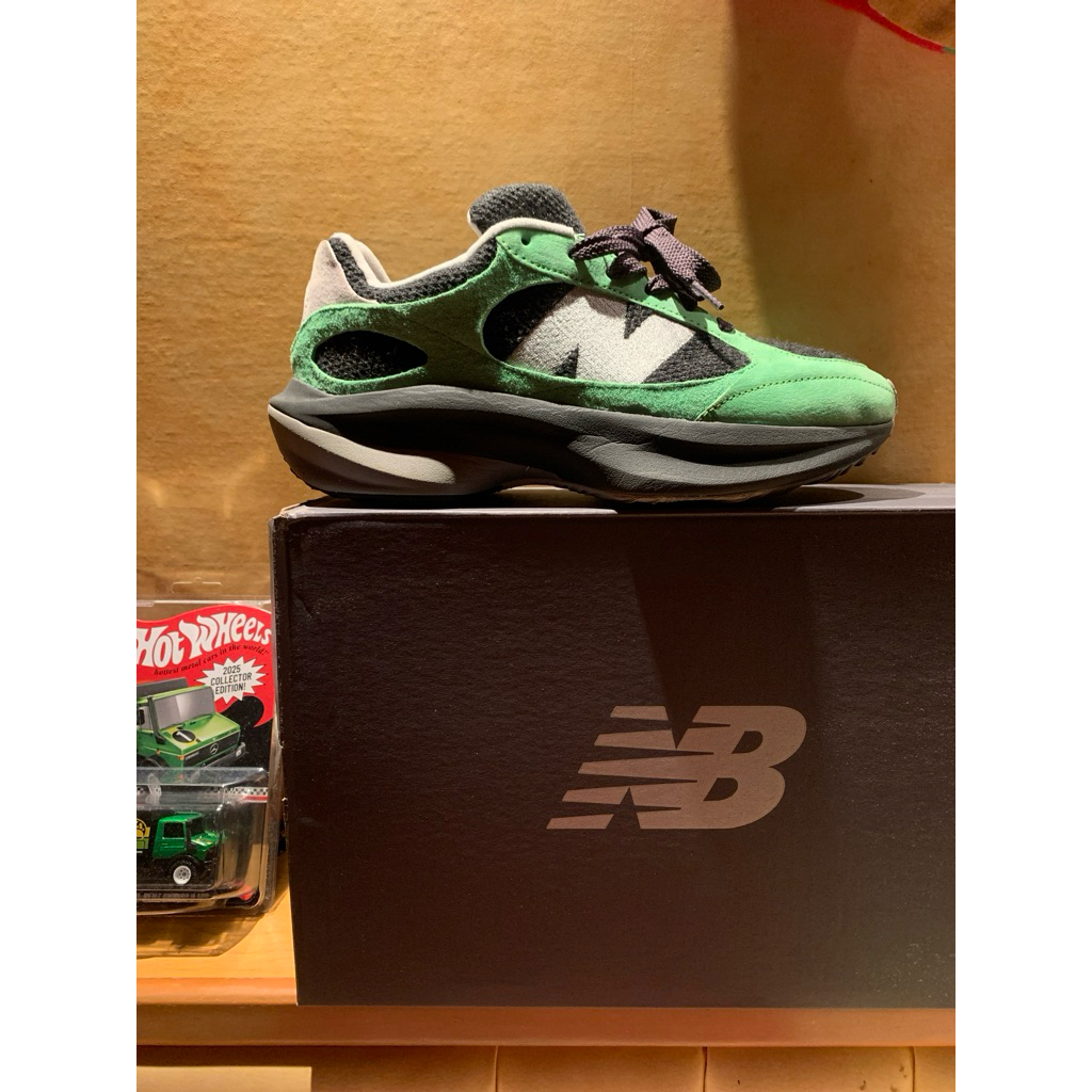New Balance WRPD Runner Lime Green Pig Skin Suede Shoes Kulit Babi Atmos US 9 EUR 42.5 NB WRPD Shoes