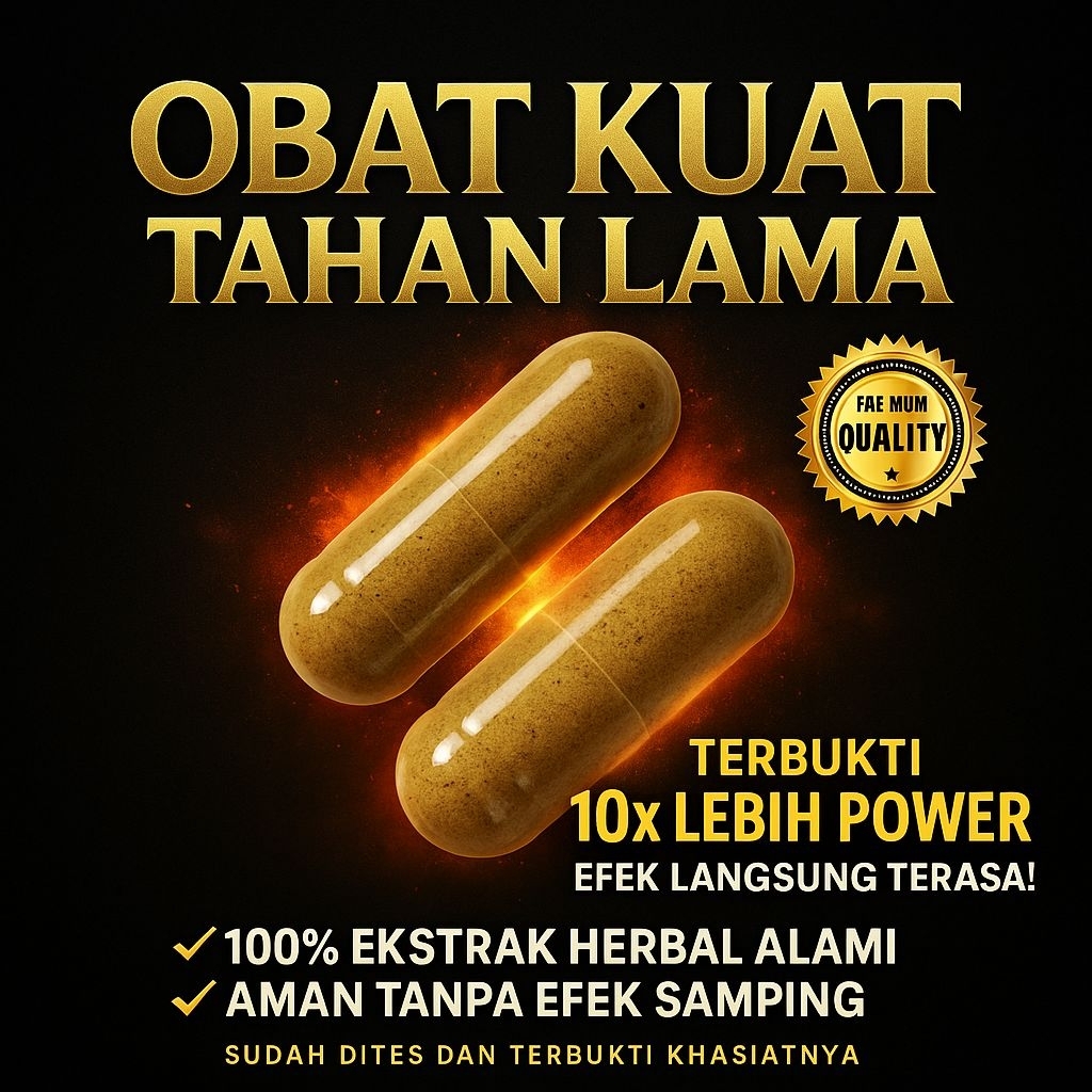 Obat Kuat Tahan Lama Herbal Kapsul Alami