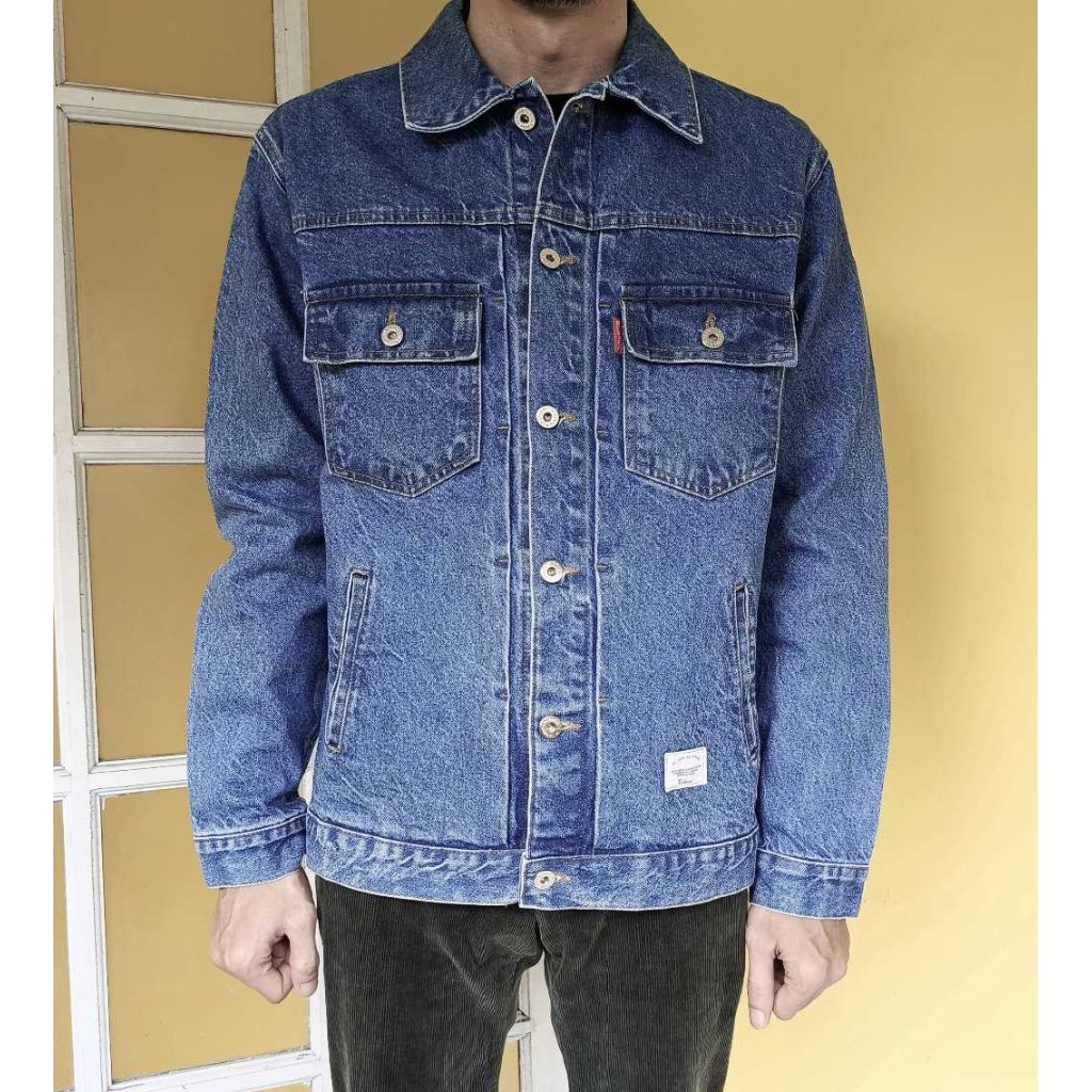 Jaket Jeans Denim Reborn & Audi Type 2