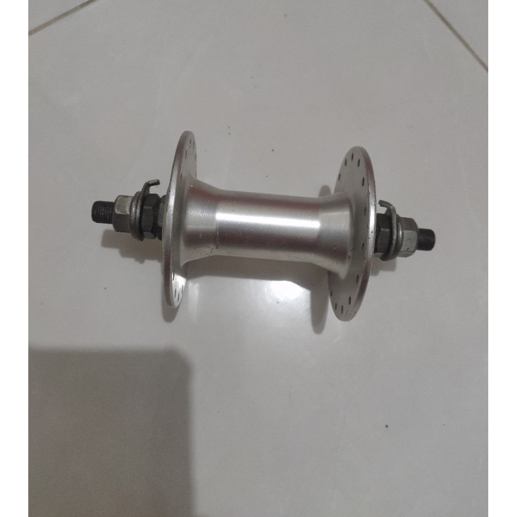 hub depan fixie 32h silver