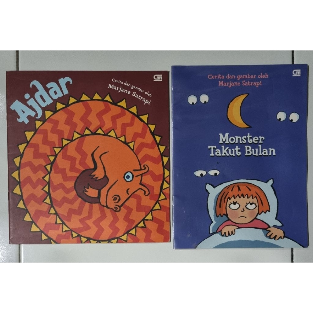 Ajdar dan Monster Takut Bulan by Marjane Satrapi Preloved Original Terjemahan