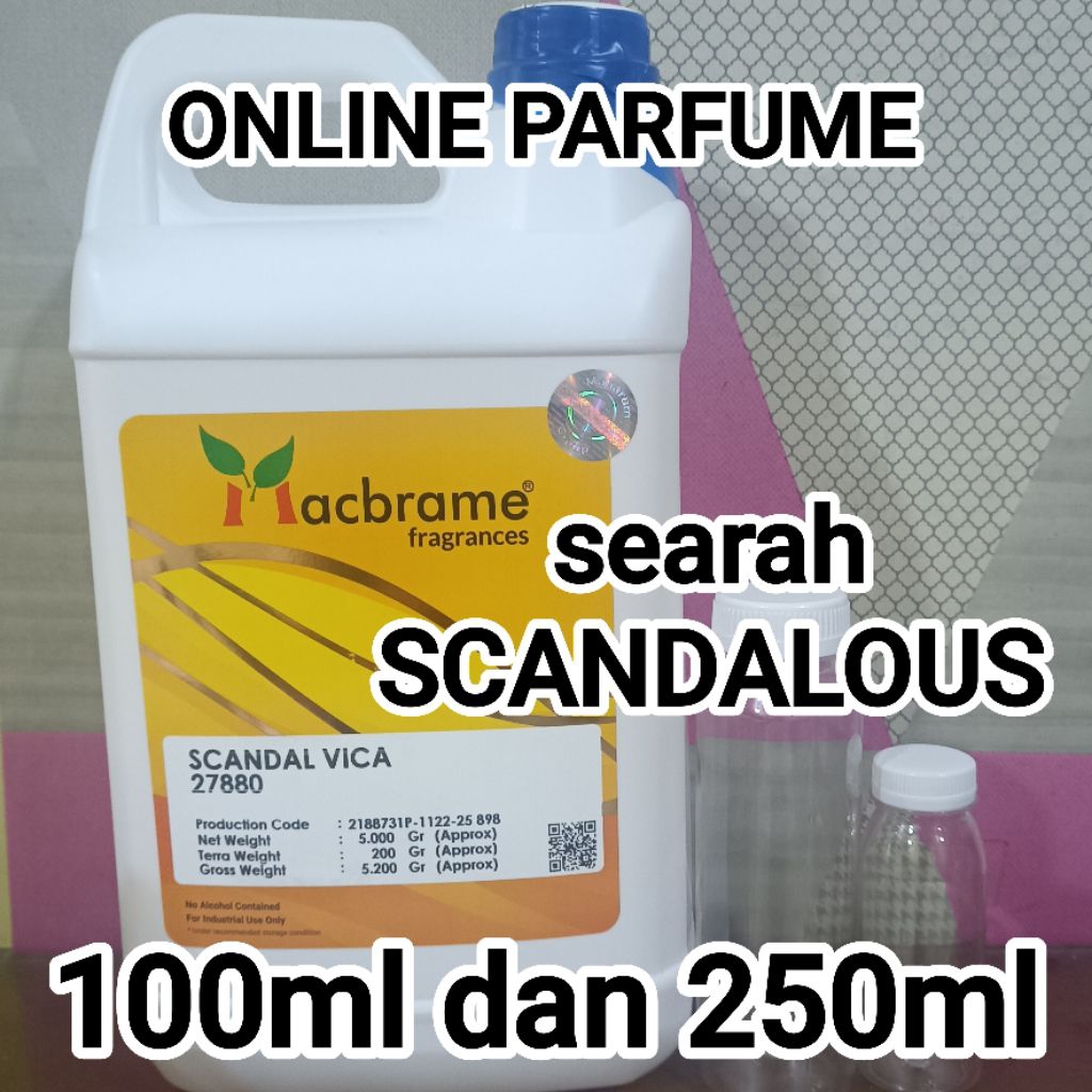 SCANDAL VICA 100ml dan 250ml by MACBERAME
