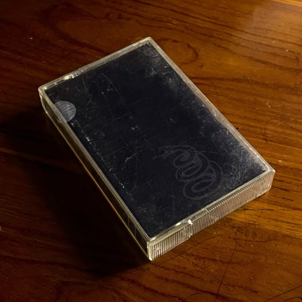 kaset pita metallica black album
