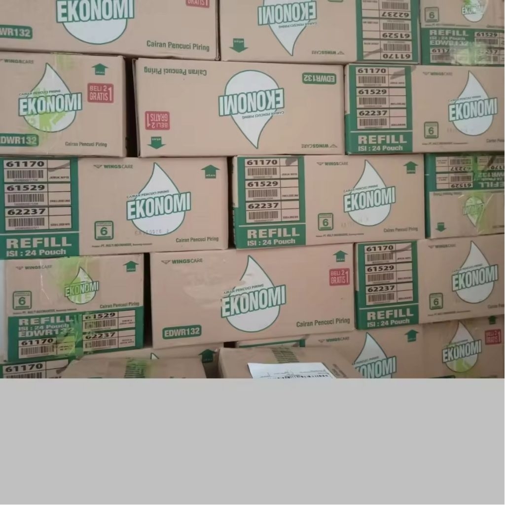 1 Dus sabun cuci piring ekonomi kemasan reffil 2000an