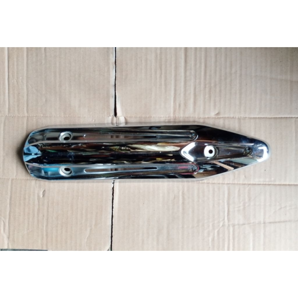 Tameng knalpot Mx new 135 original