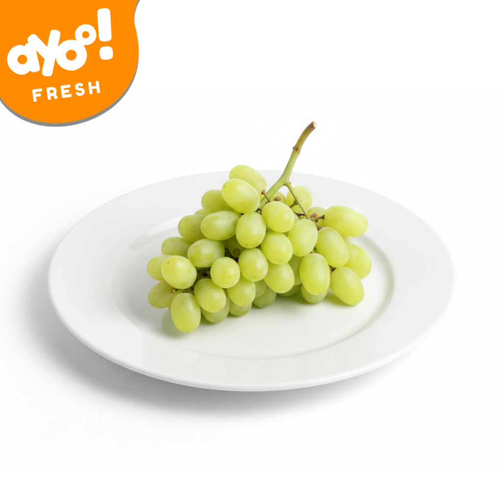 Anggur Hijau Seedless Manis Segar Tanpa Biji 500gr
