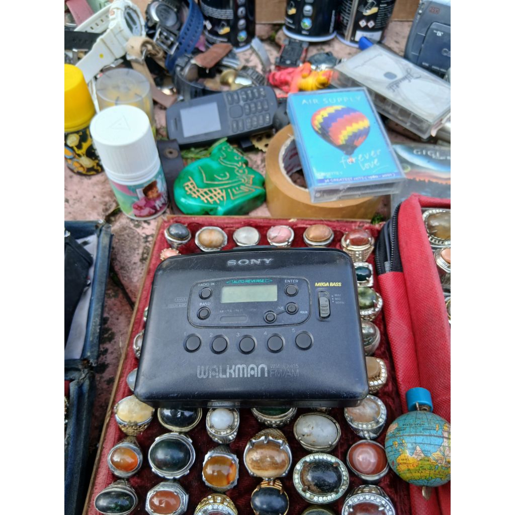 walkman sony 95rb jadul antik kuo lawas vintage display mati