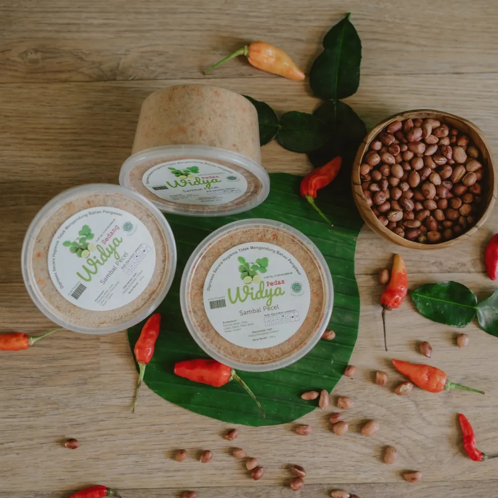 Sambel Pecel WIDYA Khas Madiun Berbentuk Bubuk Kering Tidak Berminyak