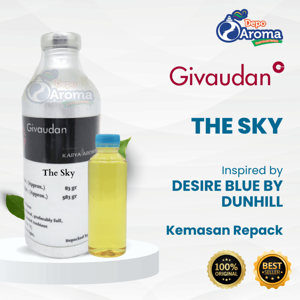 PARFUM BIBIT MURNI - THE SKY - REPACKING 500ml - GIVAUDAN