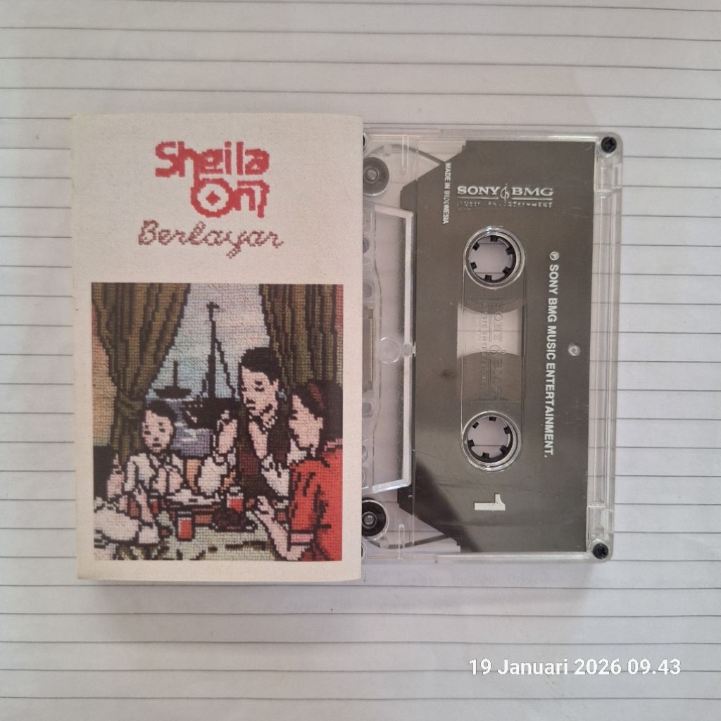 kaset sheila on 7 berlayar