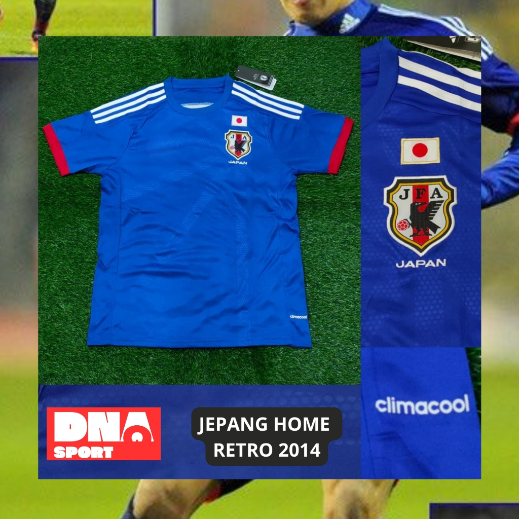 [Retro Classic] Jersey Jepang Home Piala Dunia 2014 Pria Dewasa Berkualitas