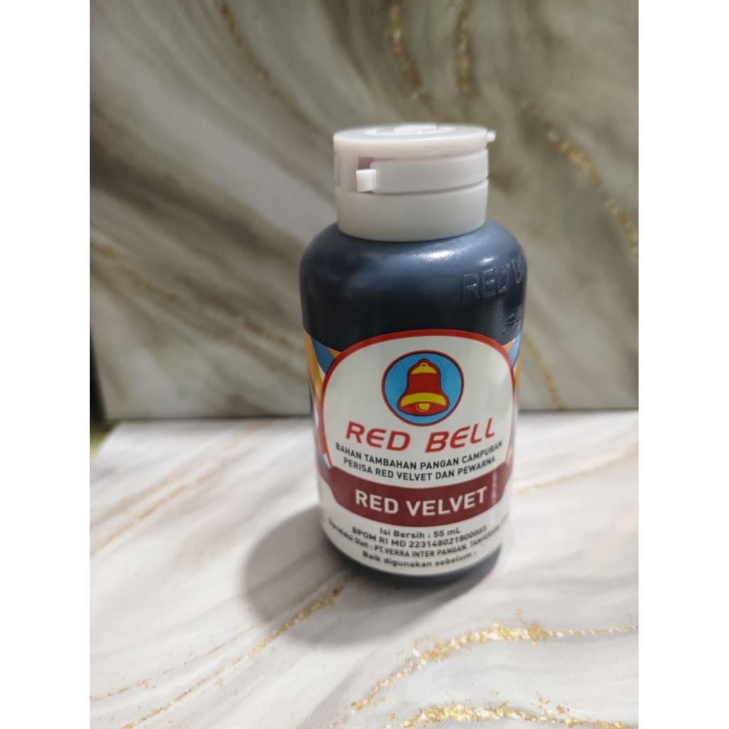 PASTA RED BELL RED VELVET 55GRAM / RED BELL PASTA RED VELVET