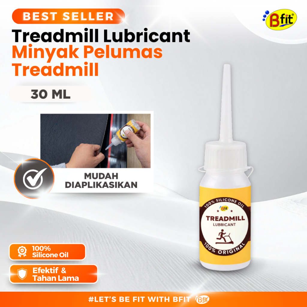 BFIT Oli Treadmill - Treadmill Oil 30ml - Minyak Pelumas Treadmill - Lubricant Silicone Oil