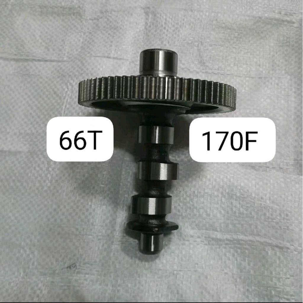 170F camshaft / noken as mesin KIPOR / KAMA type 170F (66T model lurus)