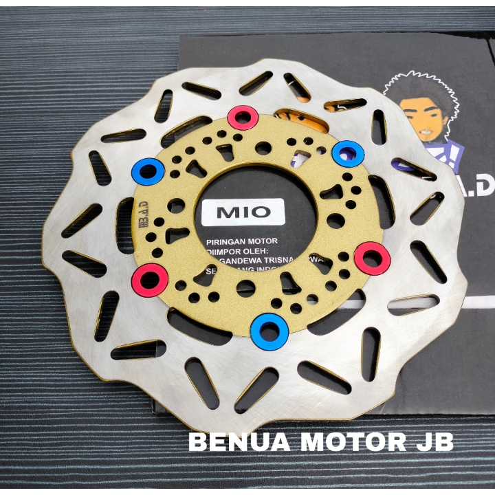 Piringan Cakram Depan Variasi Yamaha Mio Smile Mio Sporty baut 4 lubang