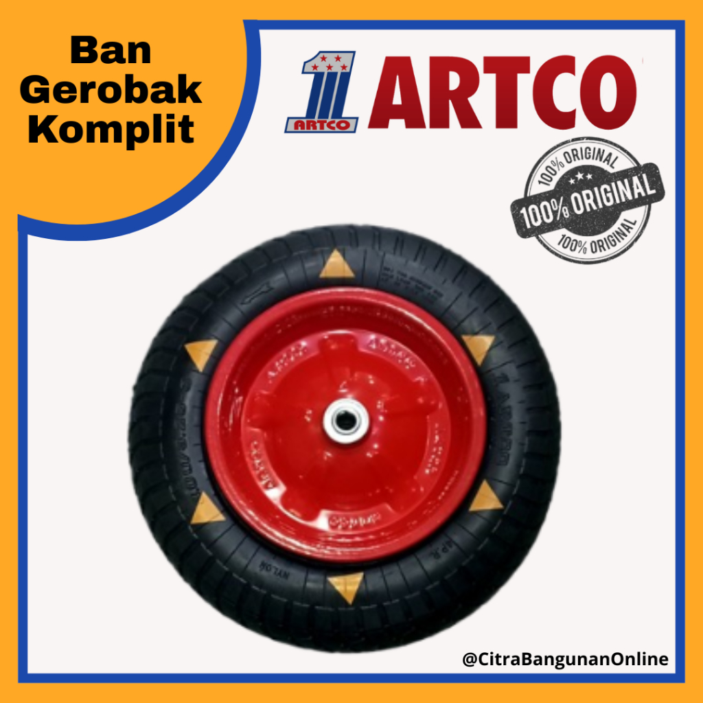 Ban Komplit  Gerobak Artco