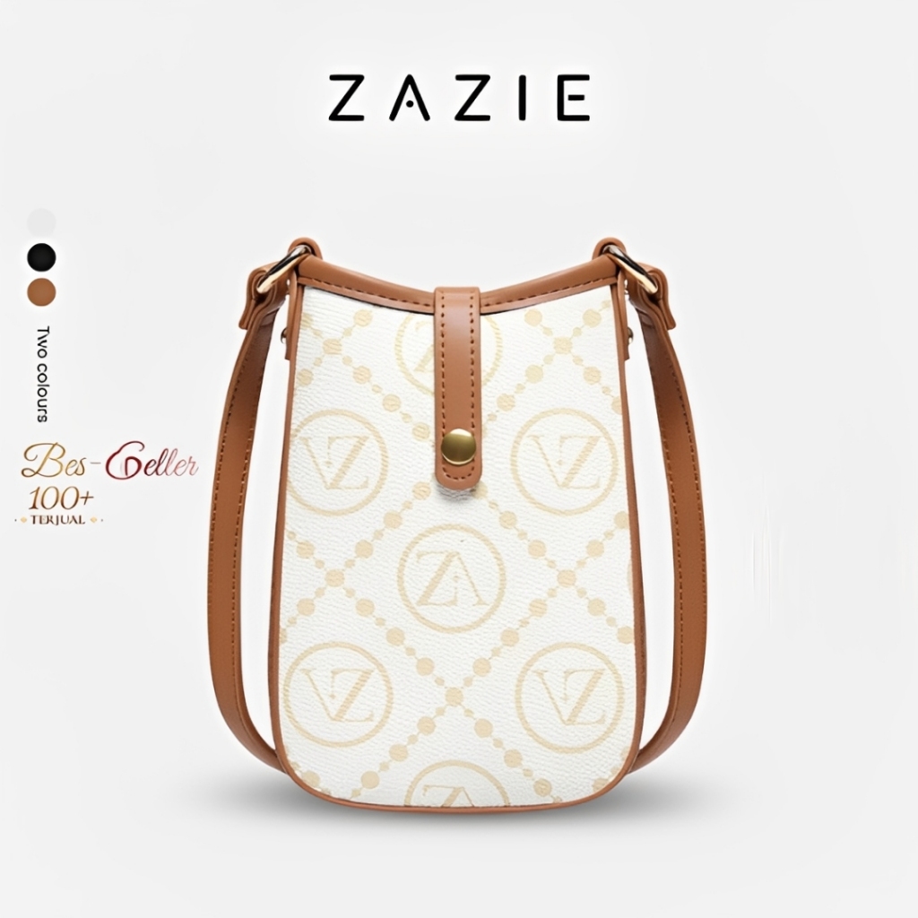 TERMURAH ZAZIE Tas Fashion Wanita Sling Bag Muat HP Tas Selempang HP Wanita Kamala Lucu Terlaris (SJ