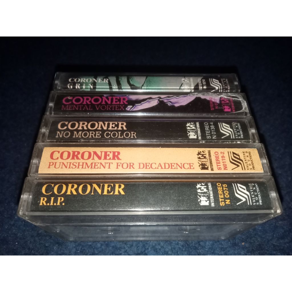 Kaset CORONER Rilisan VSP Malaysia