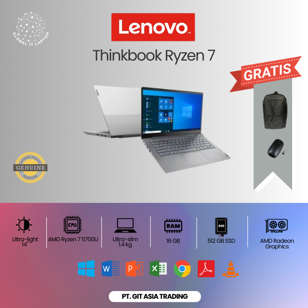 LENOVO THINKBOOK AMD RYZEN 7