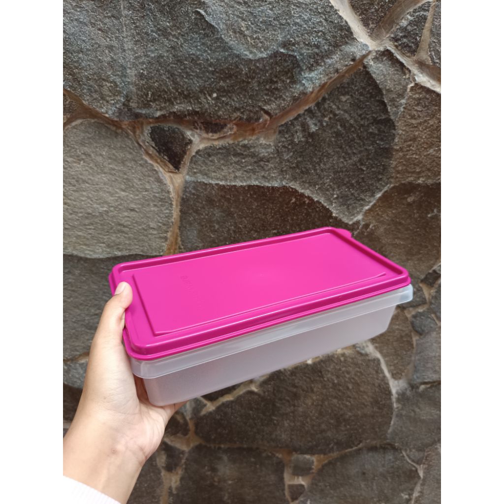 Medium Stak N Stor Transparan ECER- Tupperware